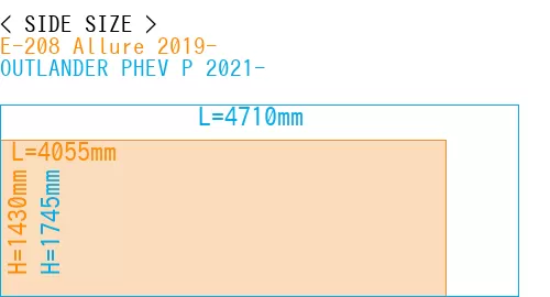#E-208 Allure 2019- + OUTLANDER PHEV P 2021-